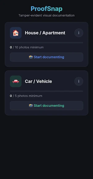 ProofSnap - Evident documentor Screenshot 0