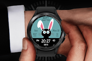 EY38 Easter Bunny Watchface Screenshot 1