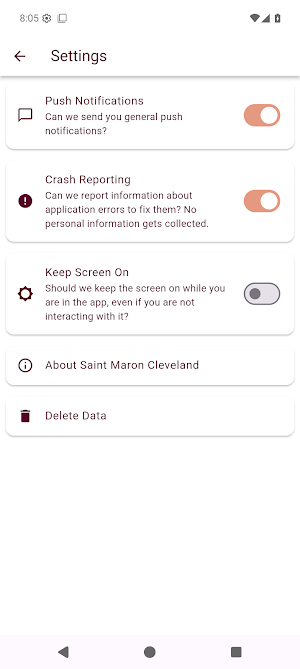 Saint Maron Cleveland Screenshot 3