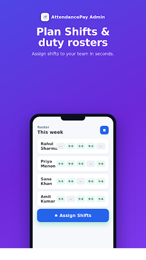 AttendancePay Admin: Team & HR screenshot 6