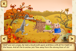 Three Little Pigs - Fairy Tale with Games Screenshot 3