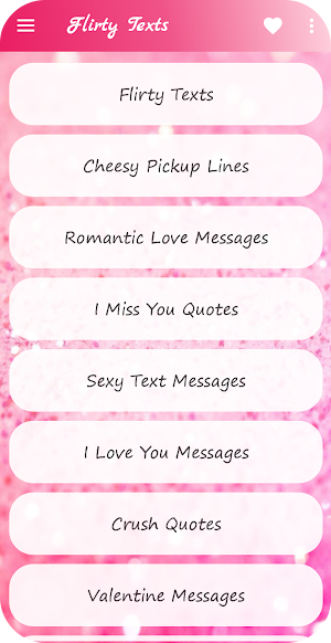 Flirty Texts Screenshot 0