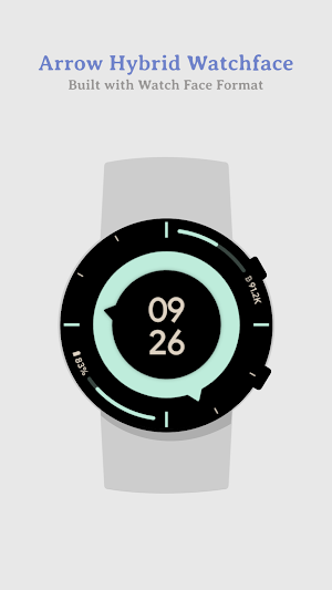Arrow Hybrid - Muviz Watchface Screenshot 0