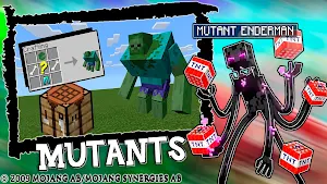 Mutant Creatures Mobs Mod MCPE Screenshot 2