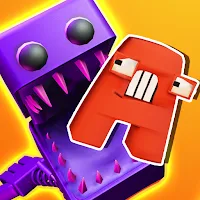 Merge Monster Rainbow Alphabet