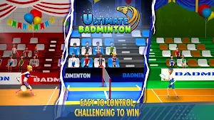 Ultimate Badminton sports game Screenshot 1
