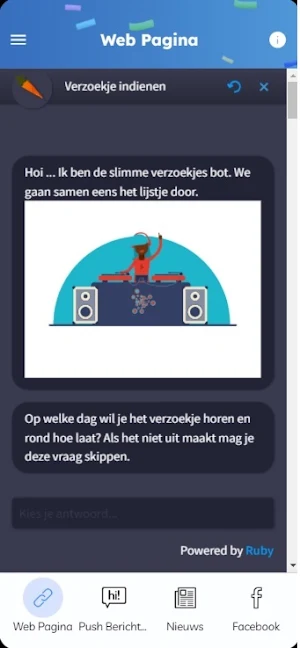 Radio Peejenland Screenshot 2