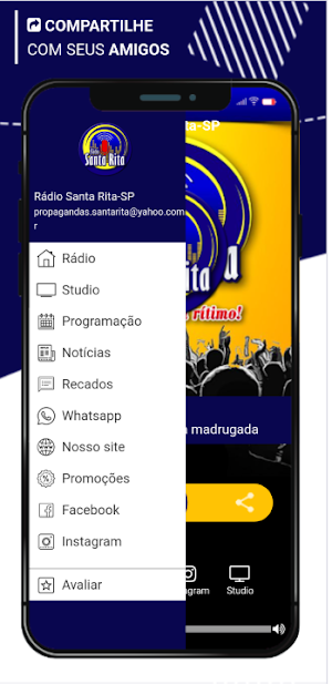 Rádio Santa Rita Screenshot 2