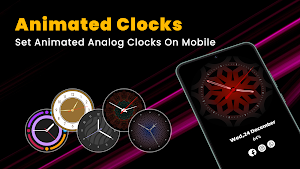 Always on Display Clock Screen Screenshot 0