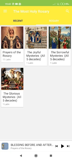 The Holy Rosary of Virgin Mary Screenshot 1