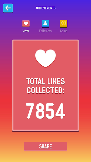Get Followers and Likes Simulator Clicker Game Screenshot 1