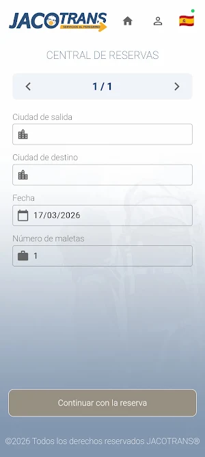 Jacotrans luggage transport Screenshot 3