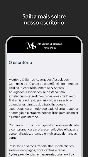 Monteiro & Santos Screenshot 1