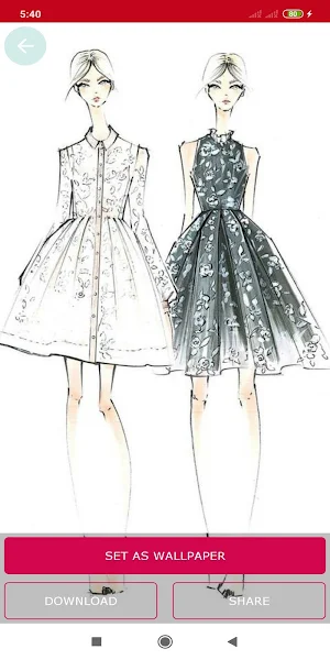 How to Draw Dresses Screenshot 1