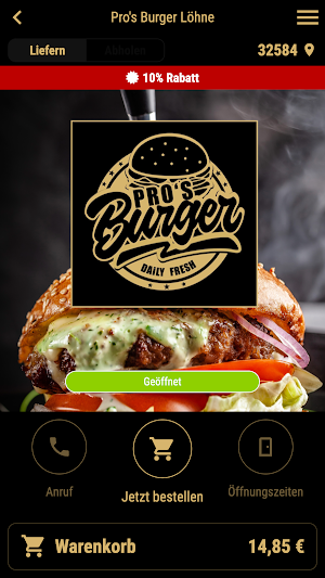 Pro's Burger Löhne Screenshot 0