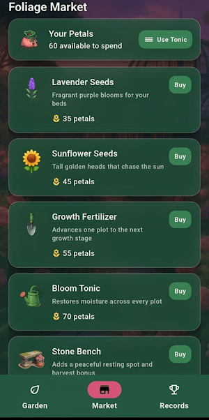 BloomGarden Screenshot 2