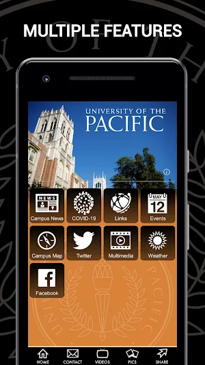 The University of the Pacific Screenshot 1