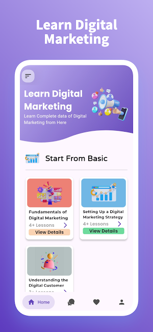 Learn Digital Marketing Screenshot 1