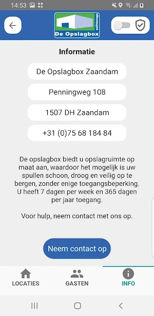 Smart-Access Tenant Screenshot 3