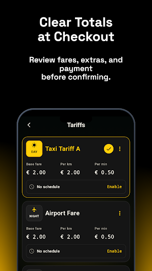 GPS Taxi Meter Taximeter Screenshot 3