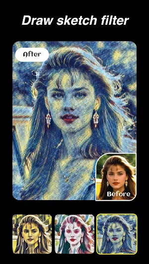 MySketcher - Photo Oil Filter Screenshot 0