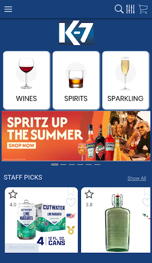 K7 Liquors Screenshot 2