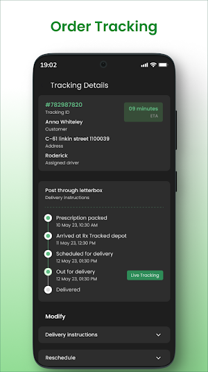 PDS Delivery Screenshot 1