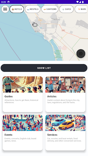 Aktau Guide Screenshot 2