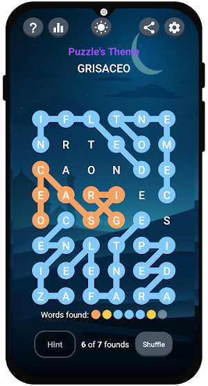 Strands uncover words Screenshot 0