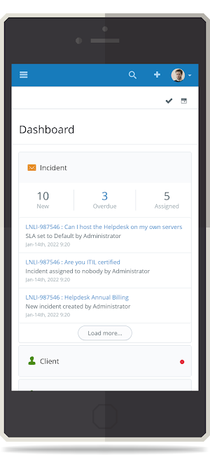 Vision Helpdesk Screenshot 3