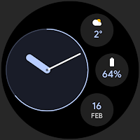 Pixel Analog Watch face