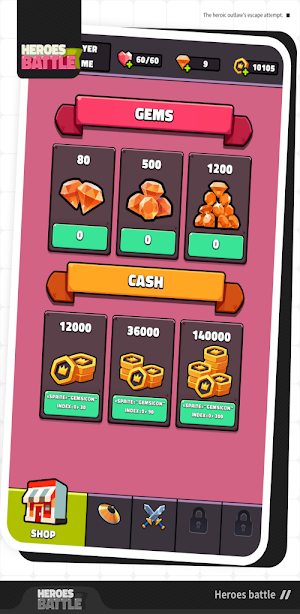Heroes battle Screenshot 1