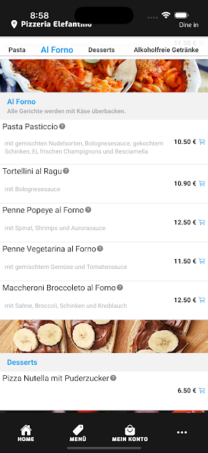 Pizzeria Elefantino Screenshot 2