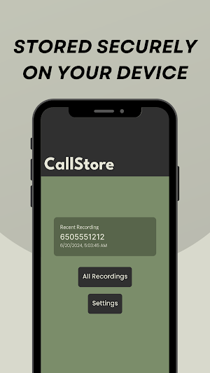 CallStore - Auto Call Recorder Screenshot 2