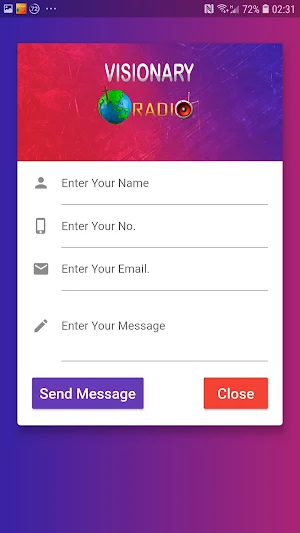Visionary Radio Screenshot 2