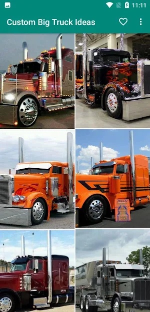 Custom Big Truck Ideas Screenshot 1