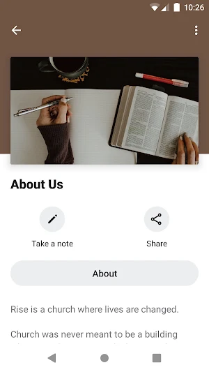 Rise Church Visalia Screenshot 1