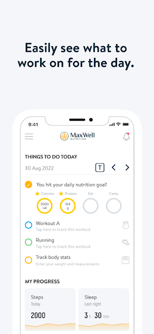 MaxWell Nutrition Screenshot 3