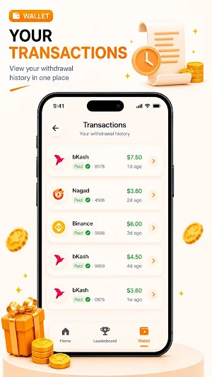 bTreend: Tasks & Rewards Screenshot 2