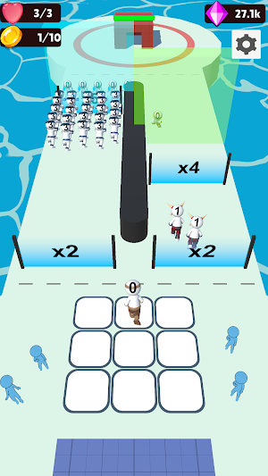 Push Battle - Merge Tactics Screenshot 2