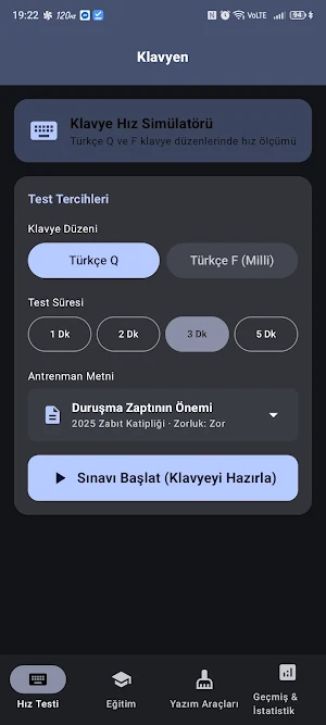 Typing Speed Test Screenshot 0