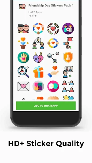 Friendship Sticker For WhatsApp WAStickerApp Screenshot 3