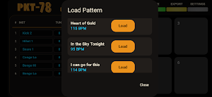 PKT-78 Drum Machine Screenshot 3