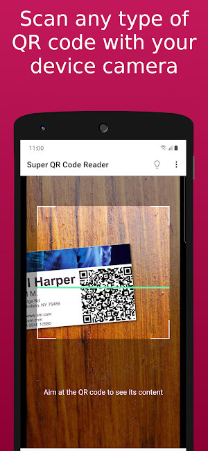 Super QR Code Reader Screenshot 0