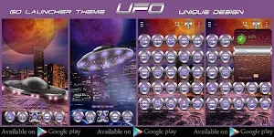 UFO Clock Widget Screenshot 3