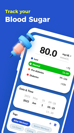 Blood Pressure Tracker Screenshot 1