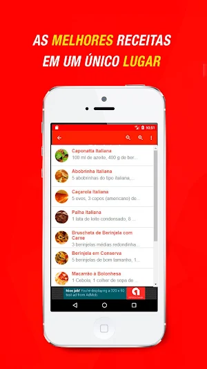 Receitas Italianas Screenshot 3