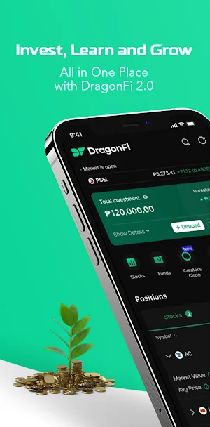 DragonFi 2.0 – Stocks & Funds Screenshot 0