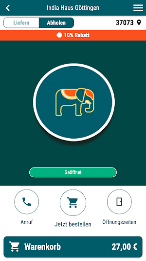 India Haus Göttingen Screenshot 0
