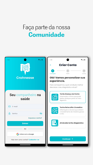 Crohnease: Viva bem com DII Screenshot 1